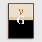 Split the G Pint - Guinness pub art print