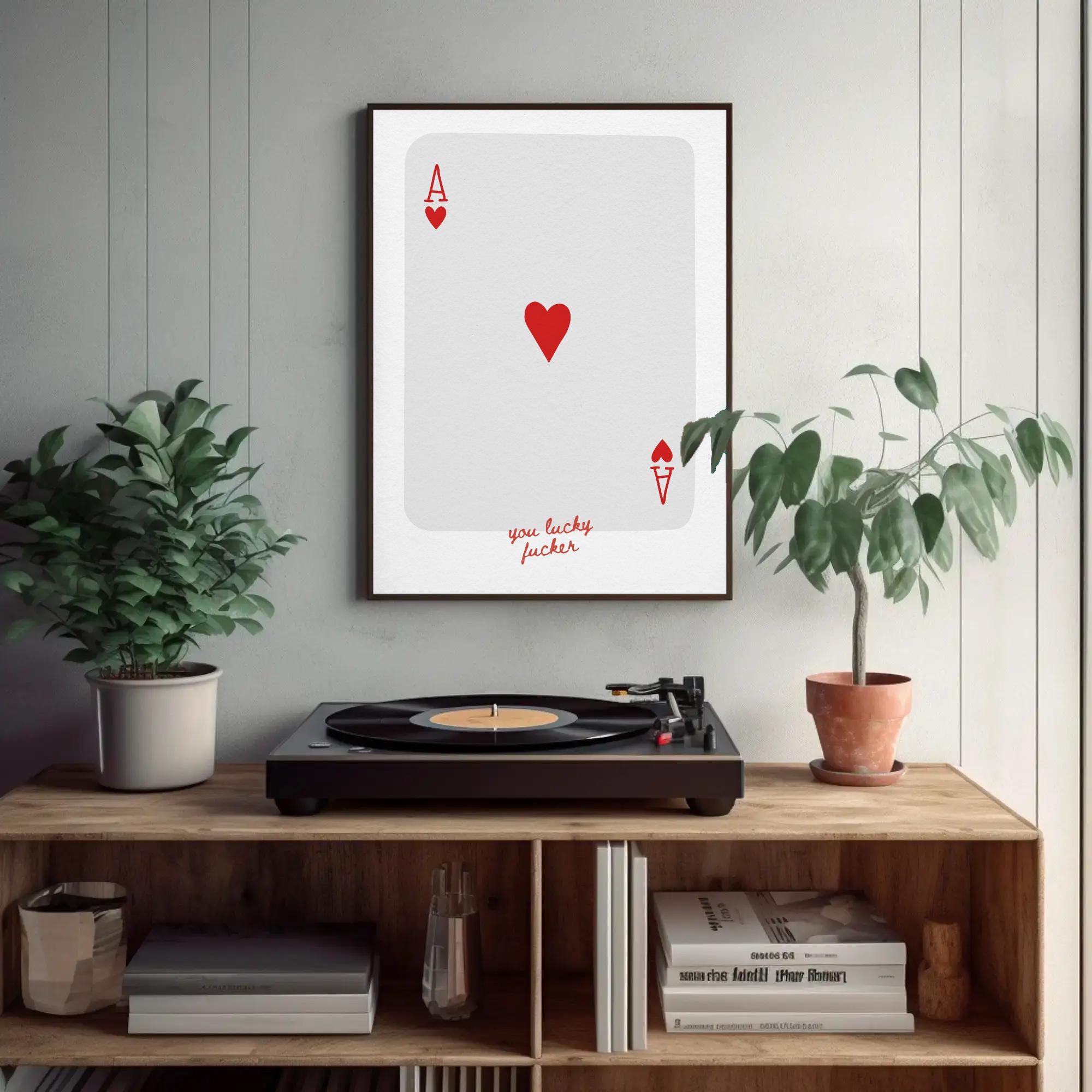 Ace of Spades heart