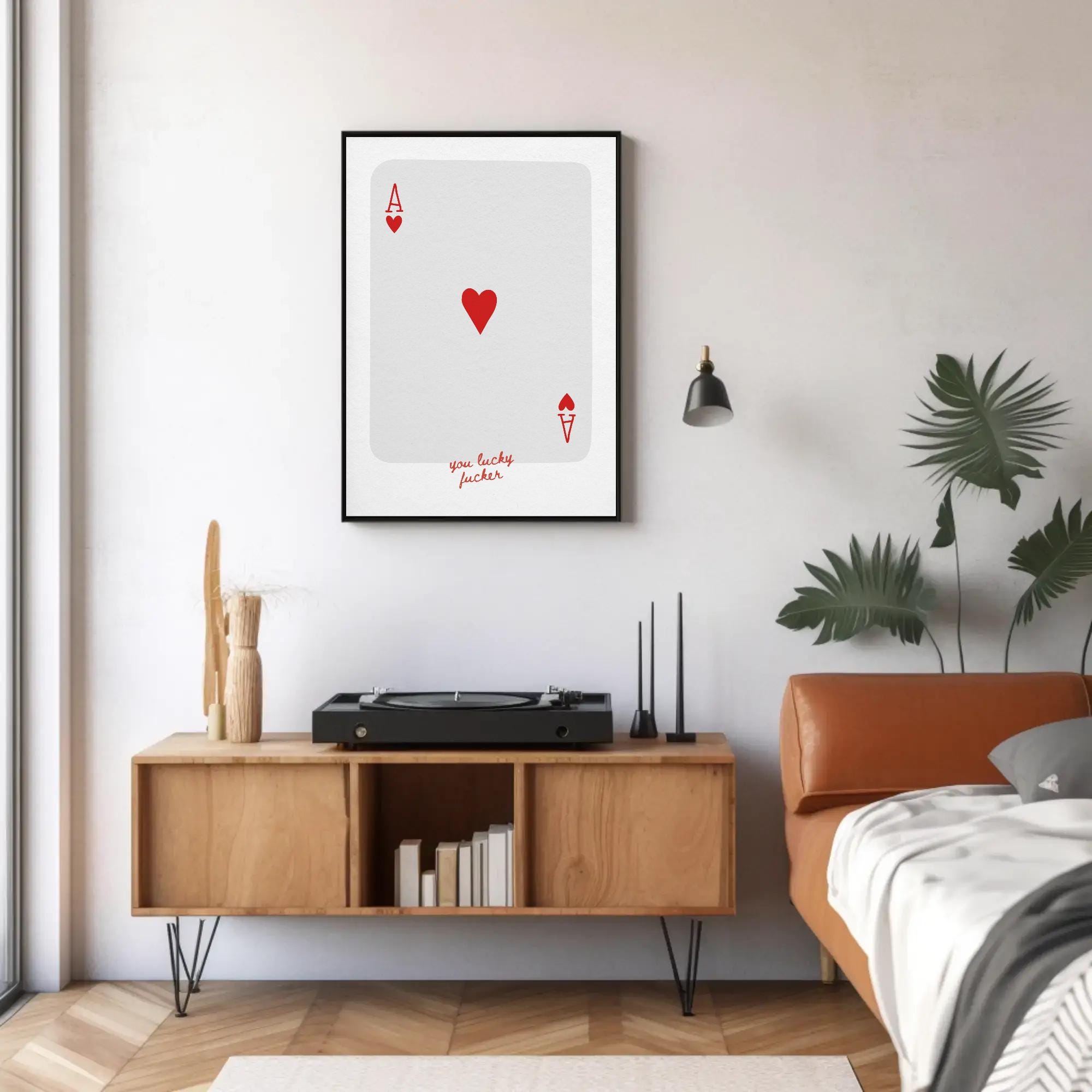 Ace of Spades heart