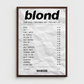 Frank Ocean Blond Album Tracklist