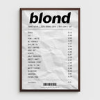 Frank Ocean Blond Album Tracklist