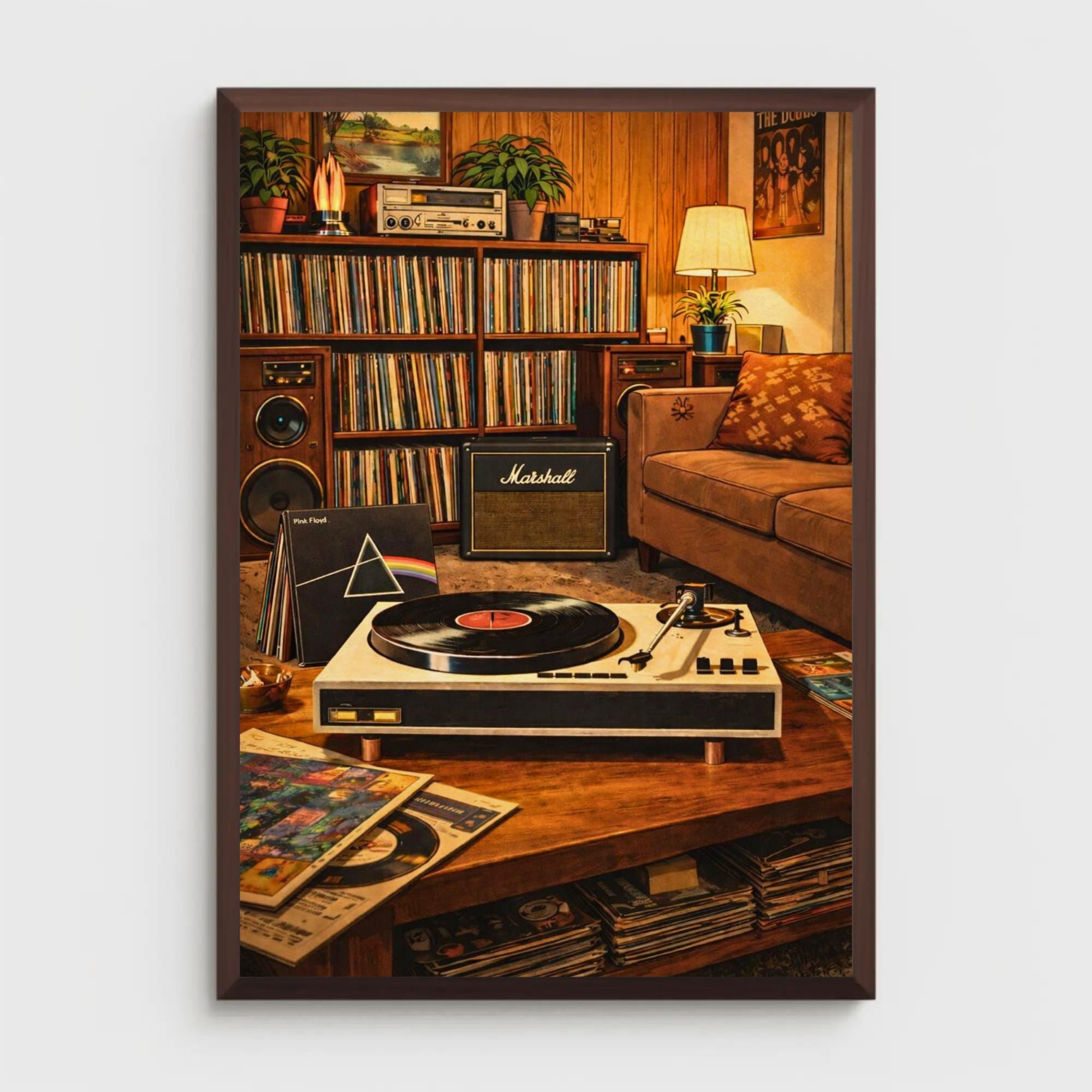 Vinyl Record Room