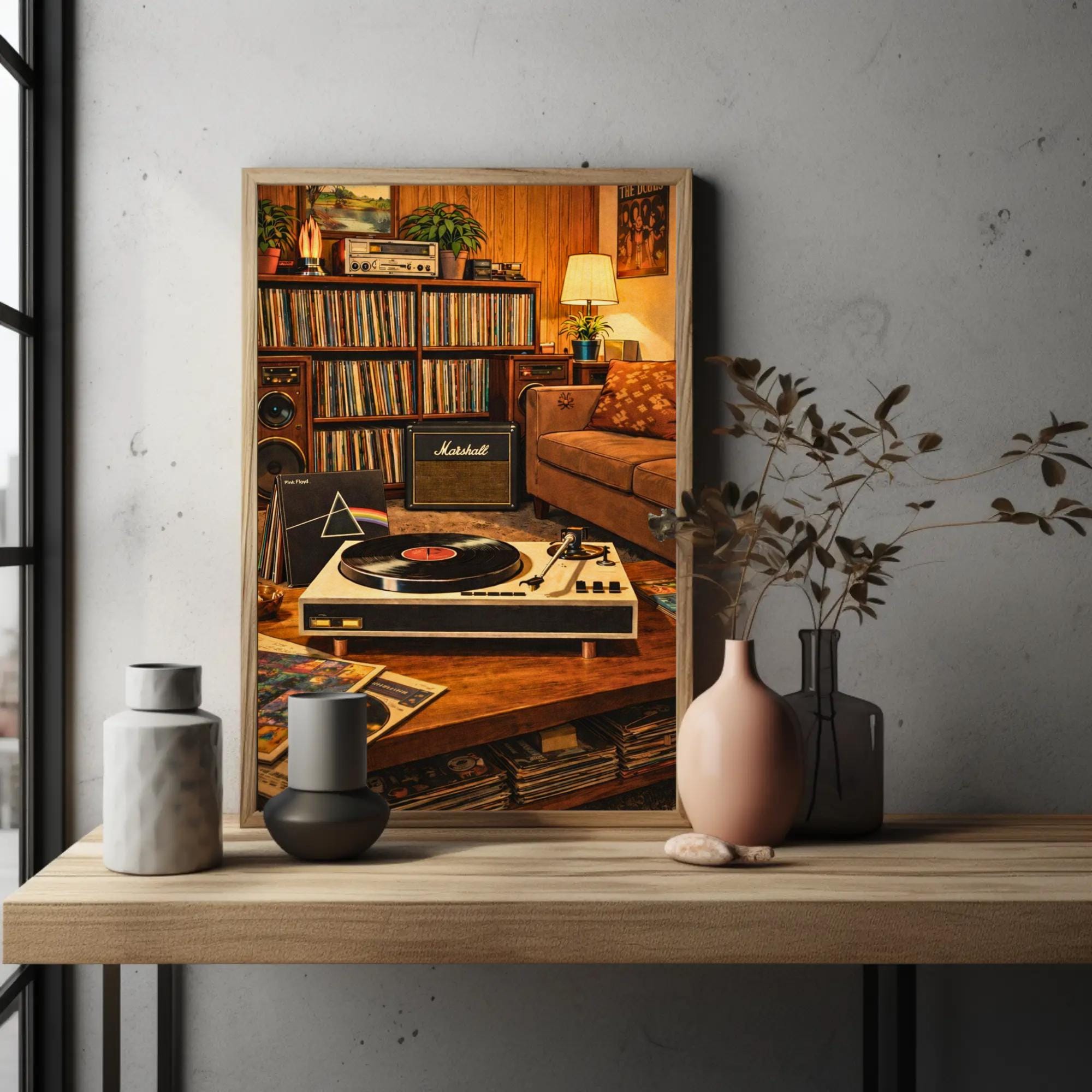 Vinyl Record Room