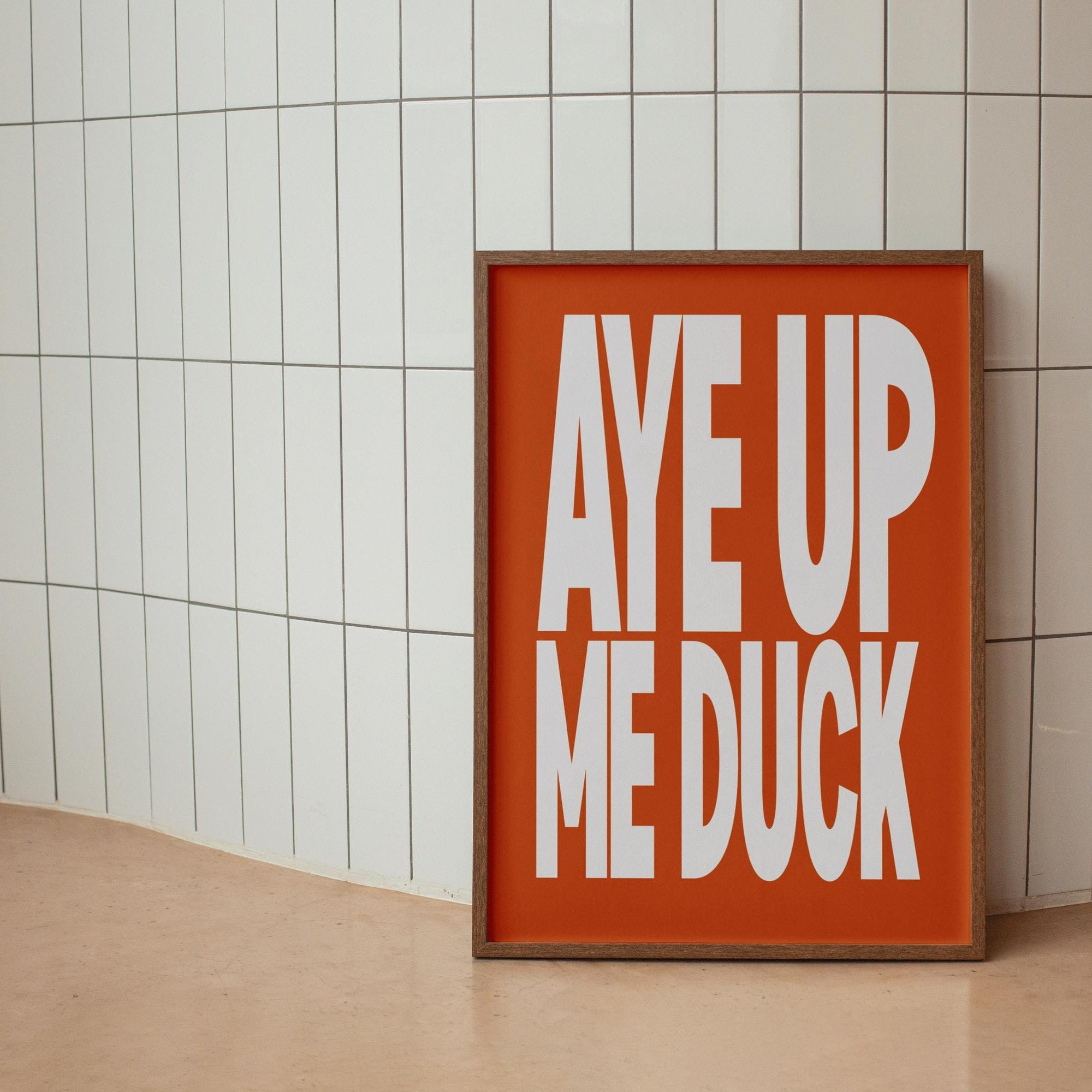 Aye Up Me Duck