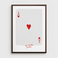 Ace of Spades heart