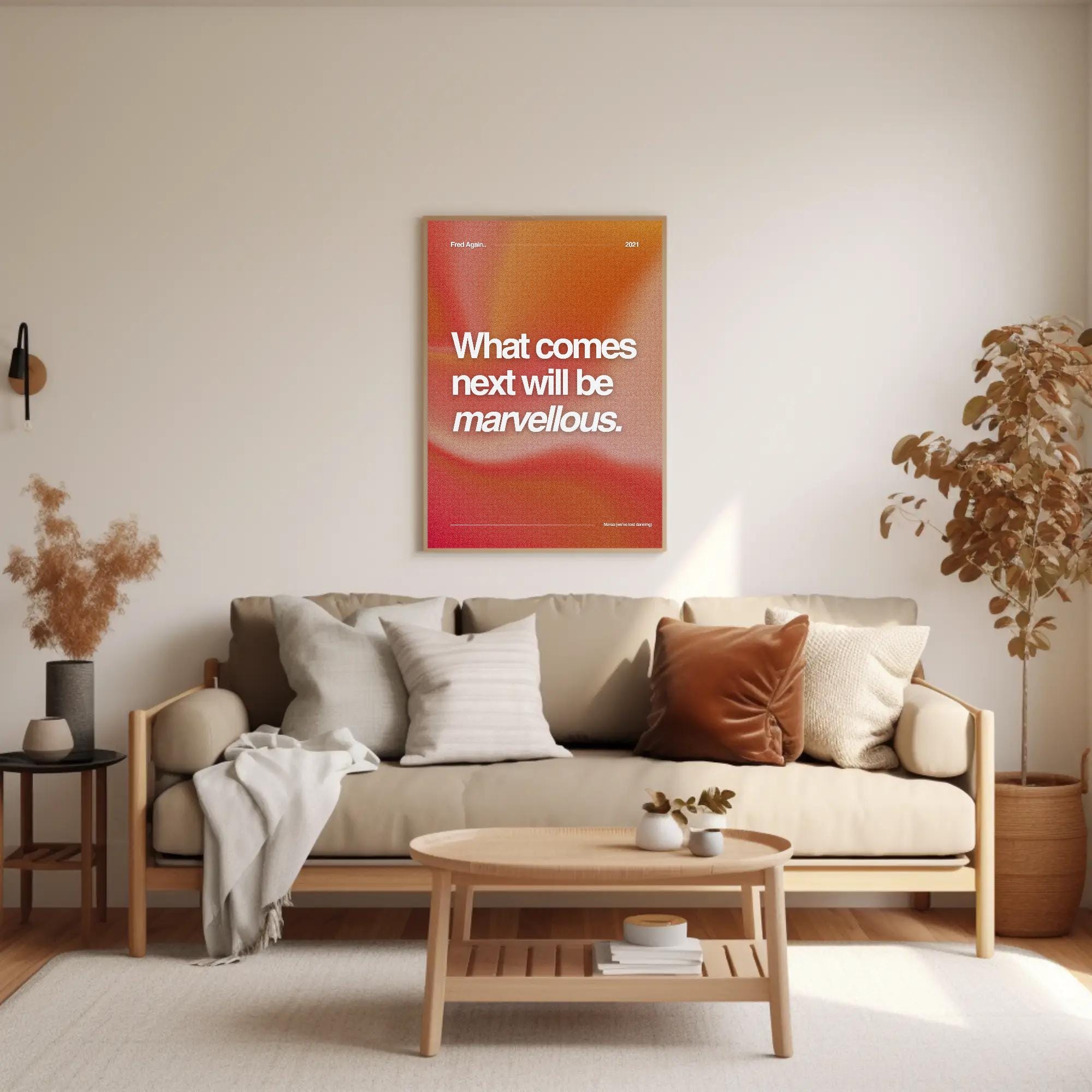 Fred Again Poster, We've Lost Dancing Lyric