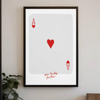 Ace of Spades heart