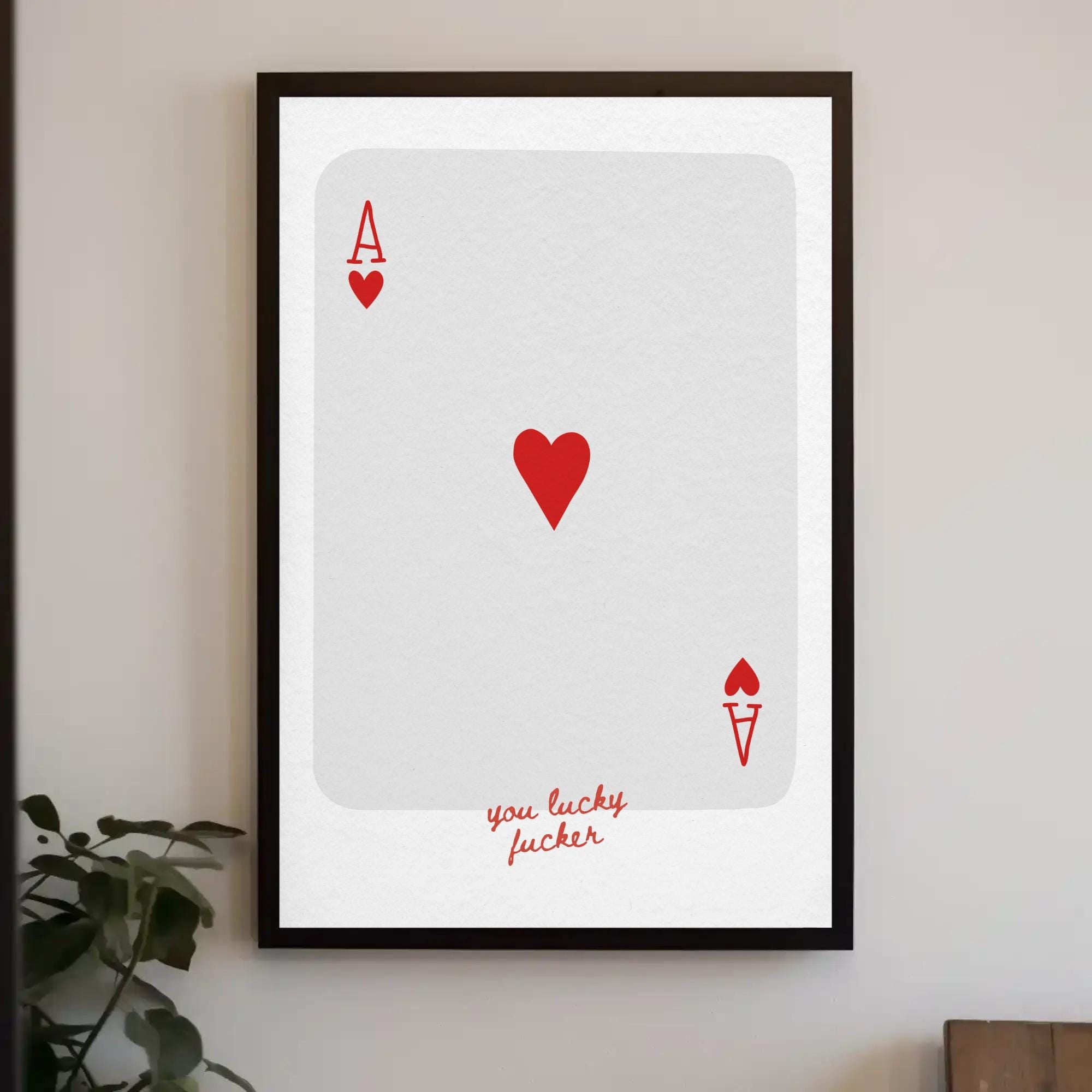 Ace of Spades heart