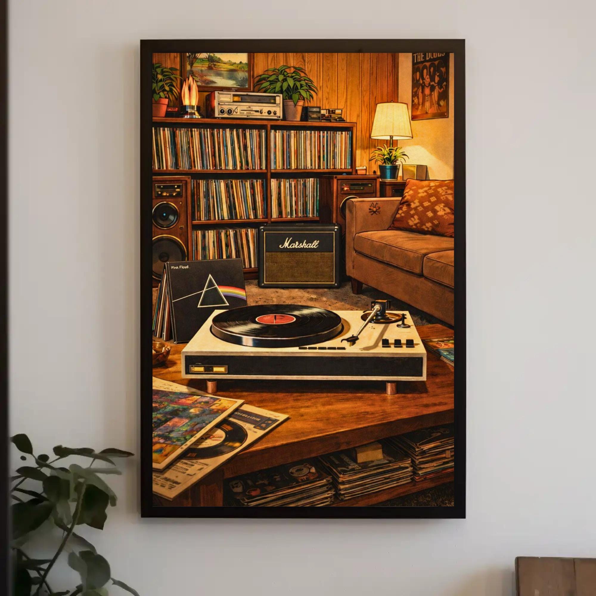 Vinyl Record Room