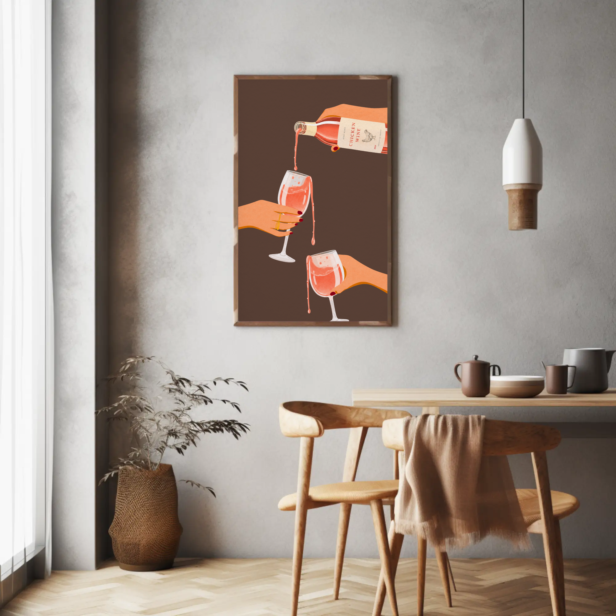 Chicken Wine Pour