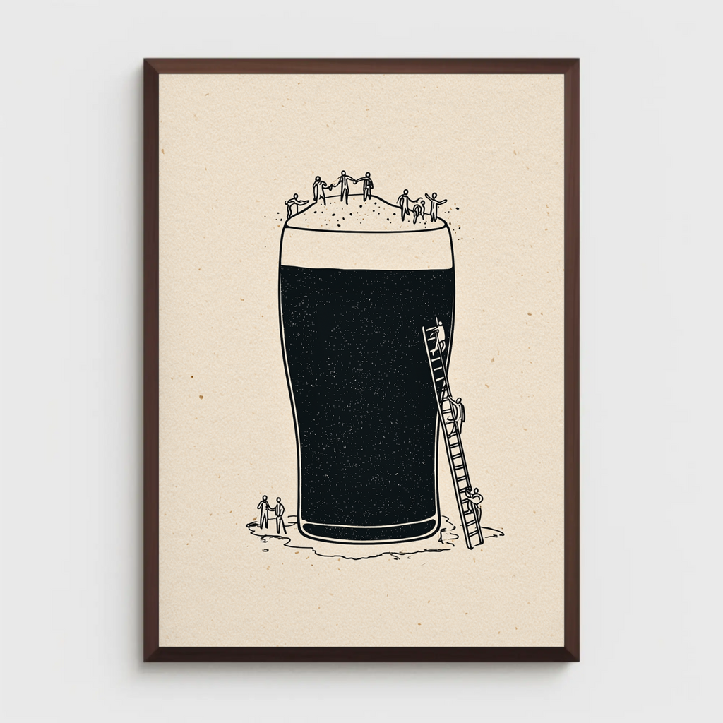 Climbing the Stout Print
