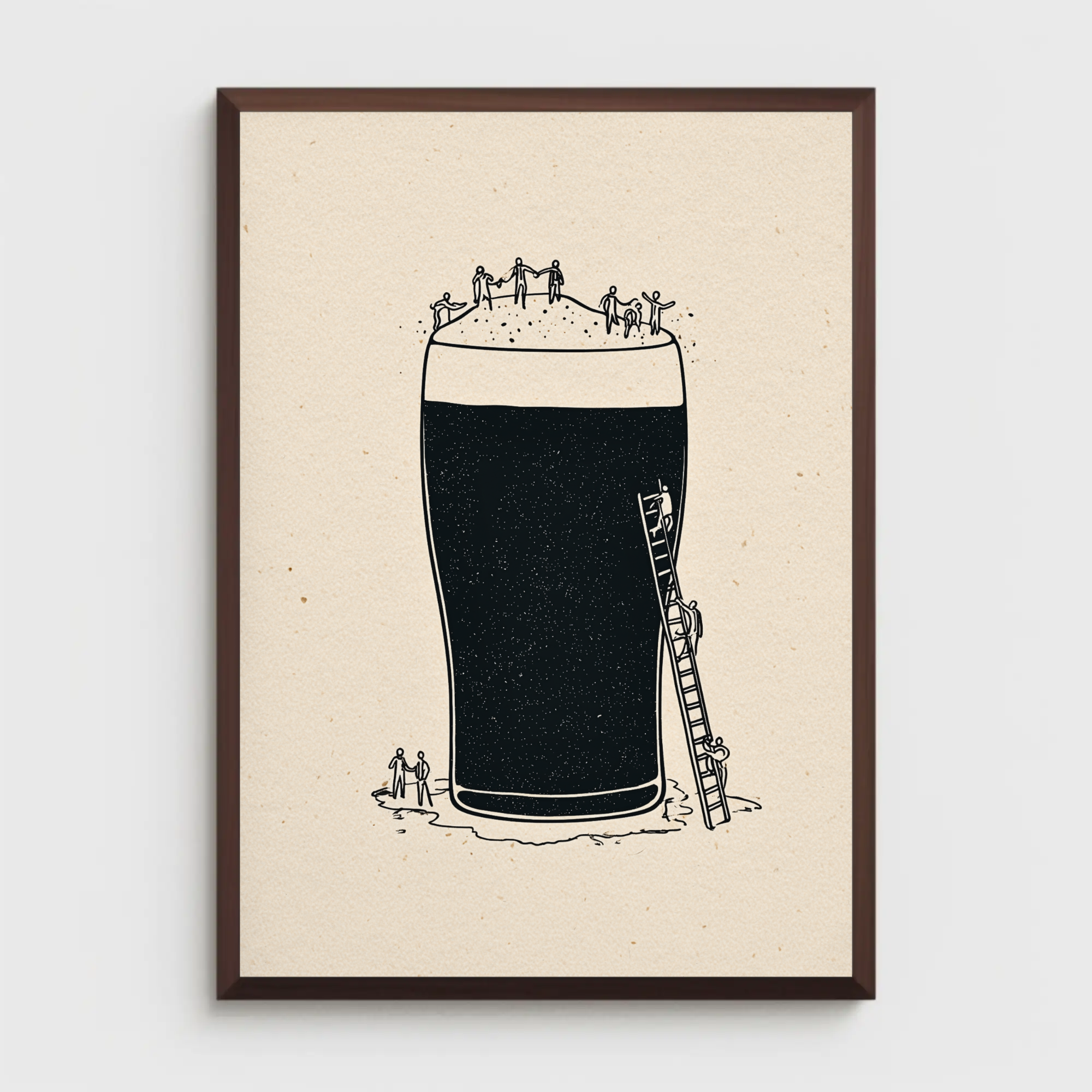 Climbing the Stout Print