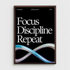 FOCUS. DISCIPLINE. REPEAT.