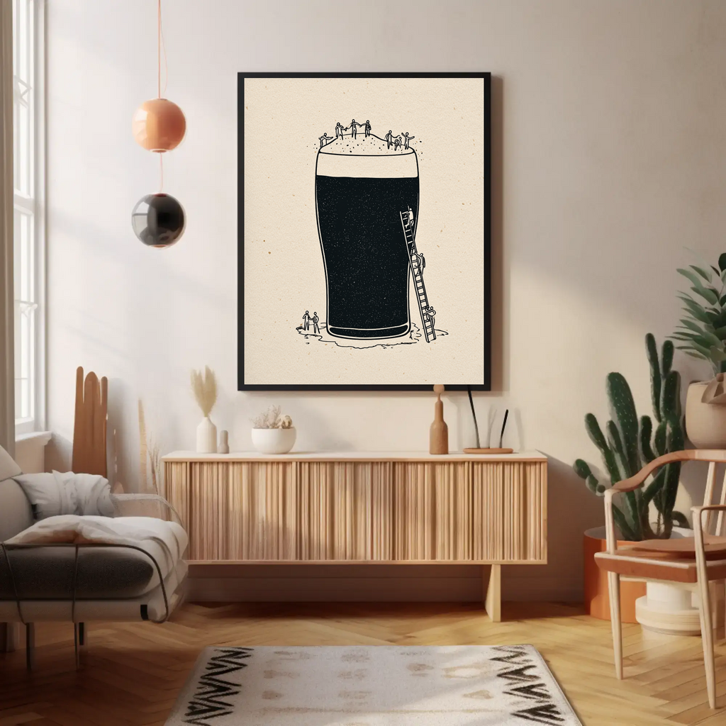 Climbing the Stout Print