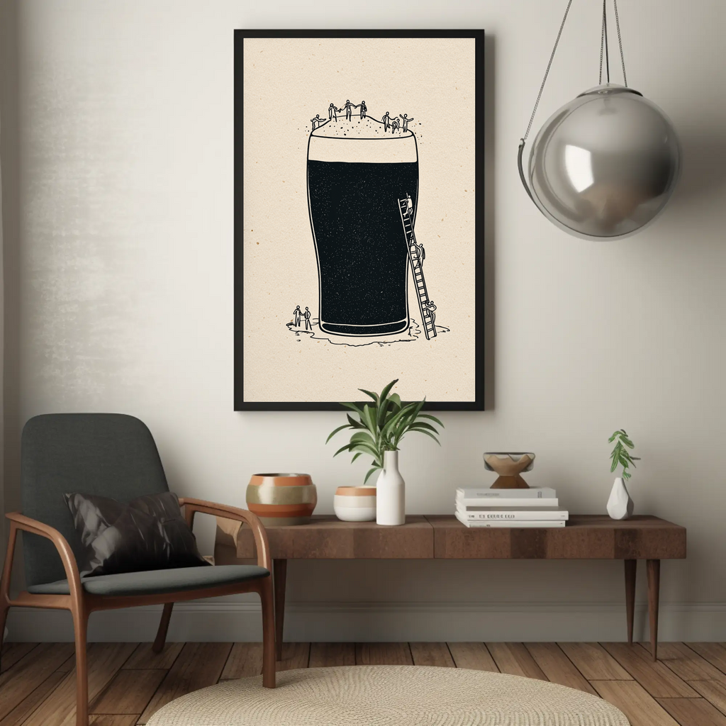 Climbing the Stout Print
