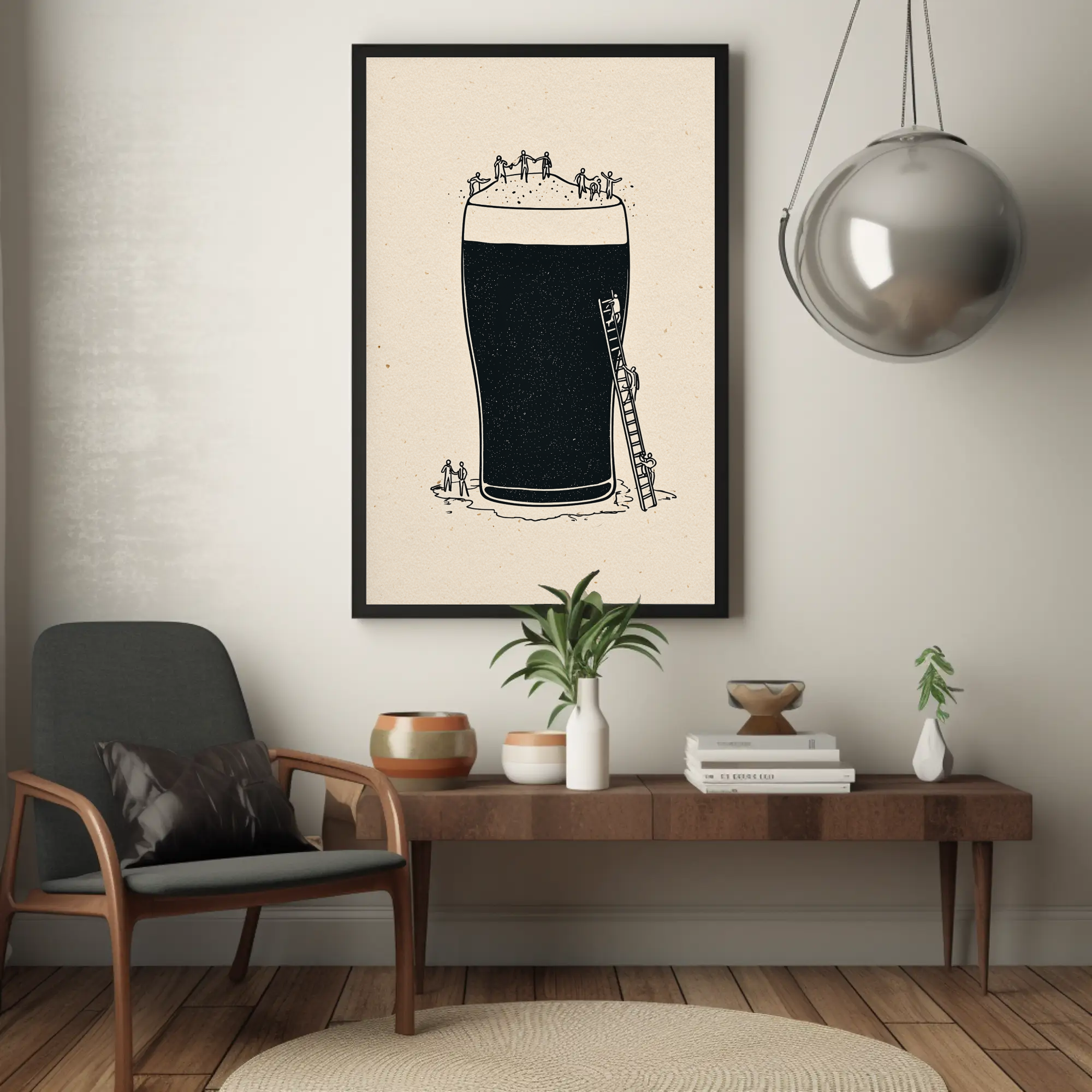 Climbing the Stout Print