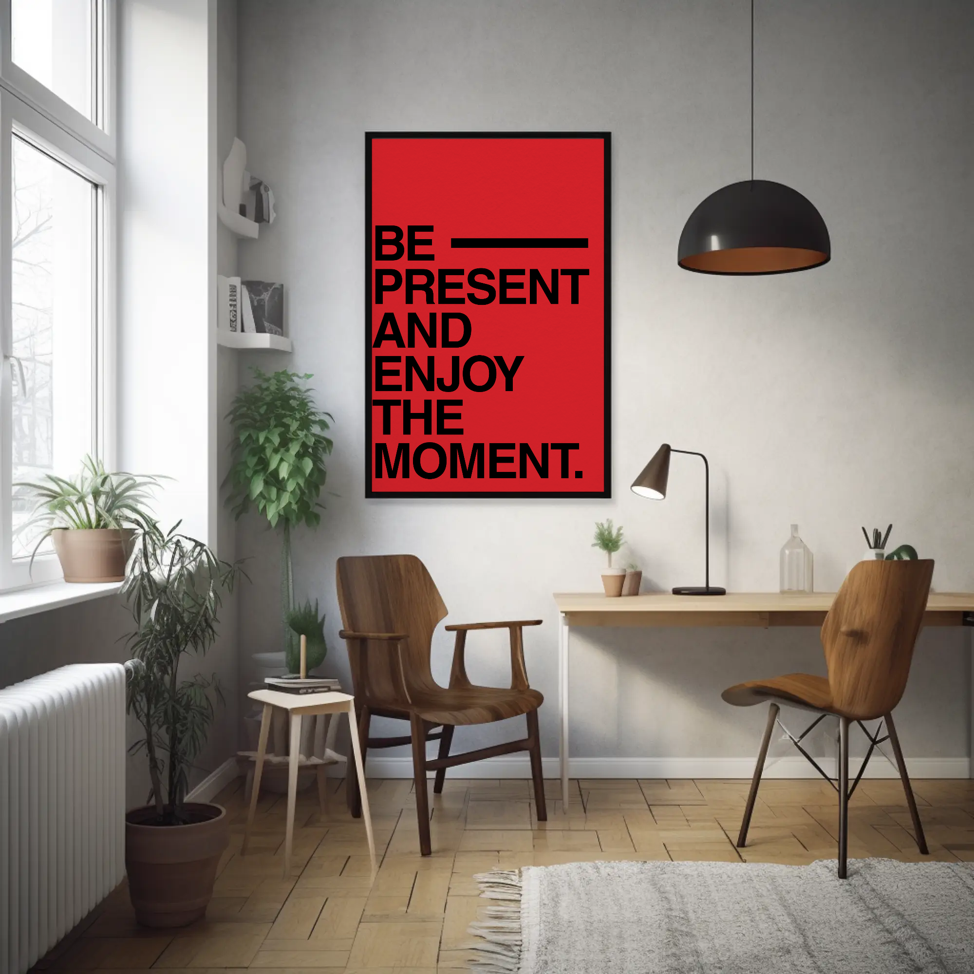 BE PRESENT