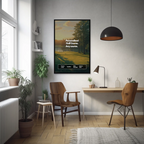Personalised Golf Print
