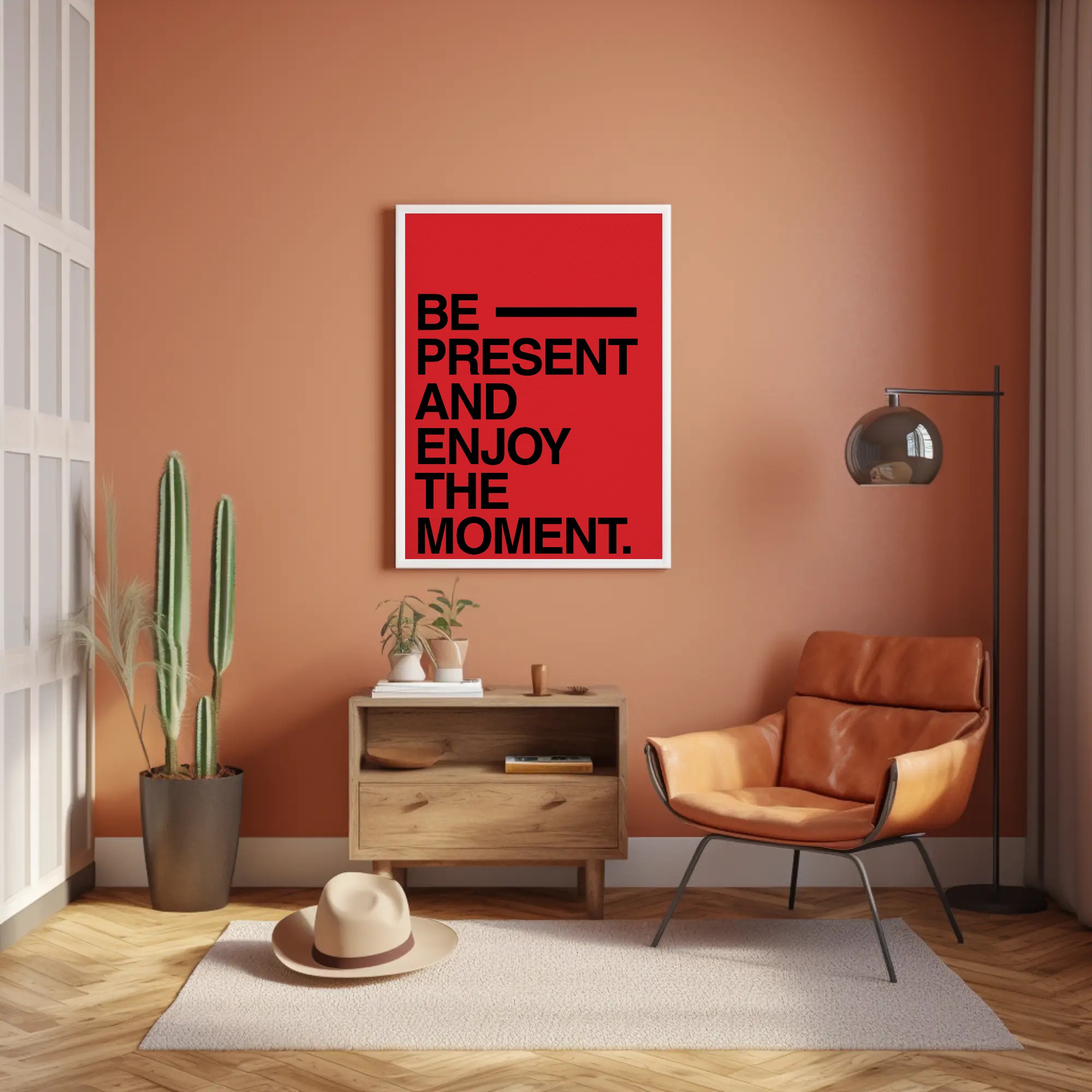 BE PRESENT