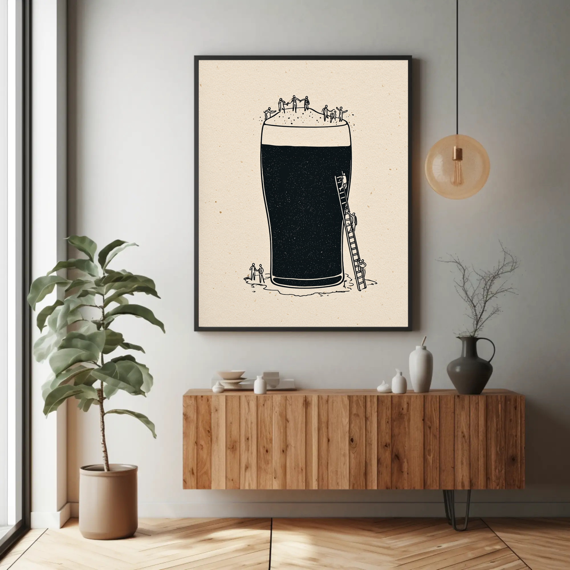 Climbing the Stout Print