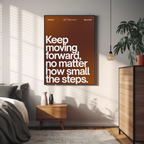 KEEP MOVING FORWARD