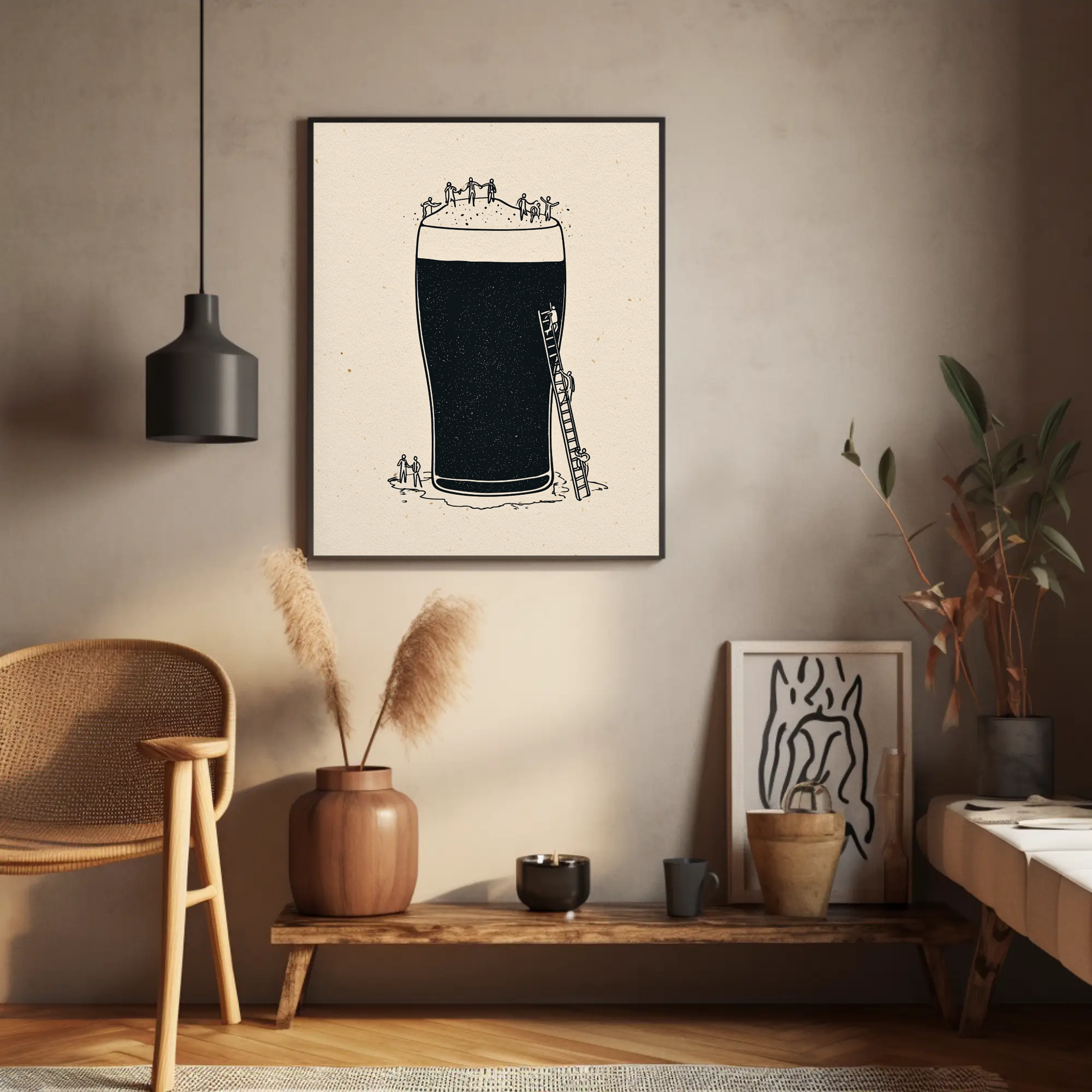 Climbing the Stout Print