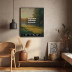 Personalised Golf Print