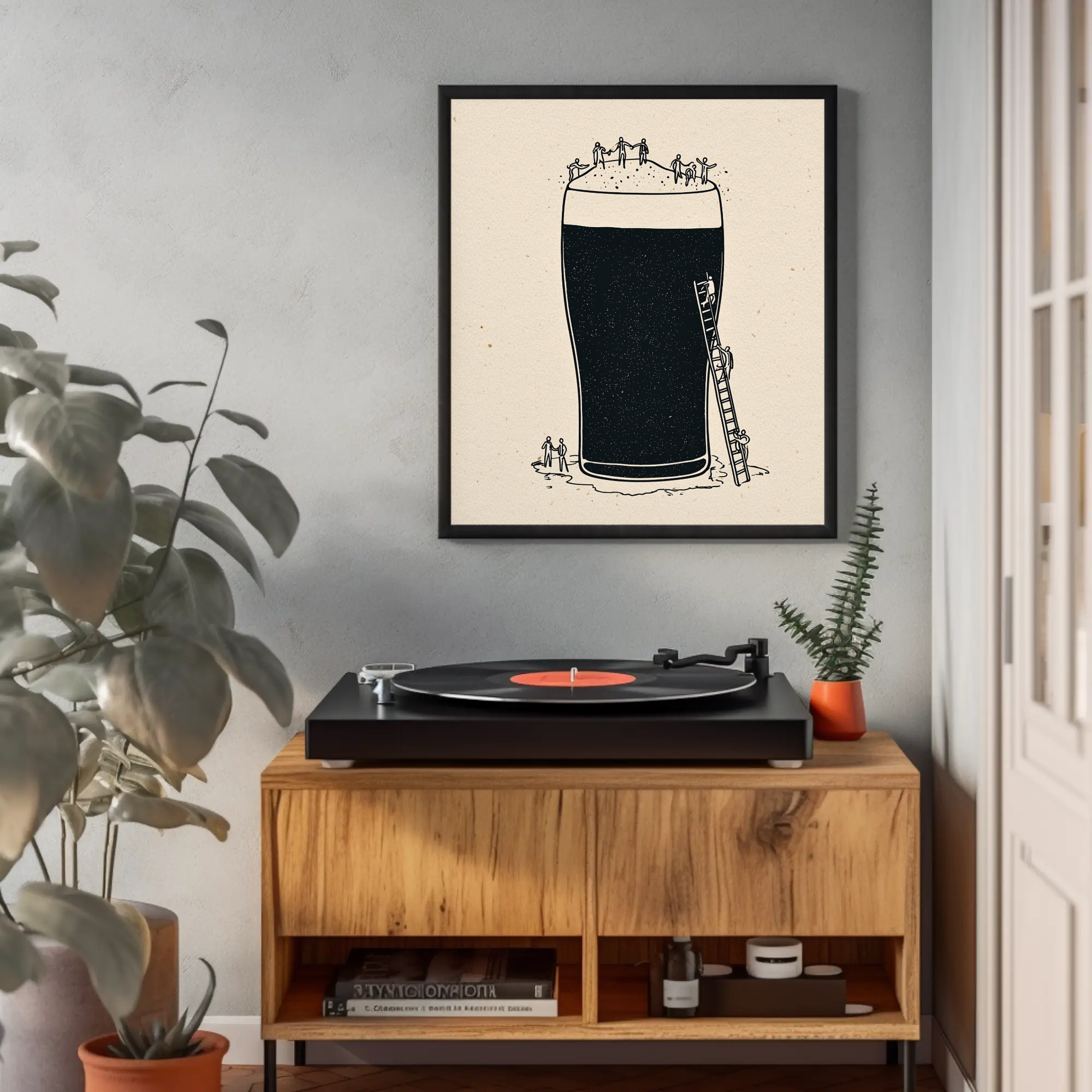Climbing the Stout Print