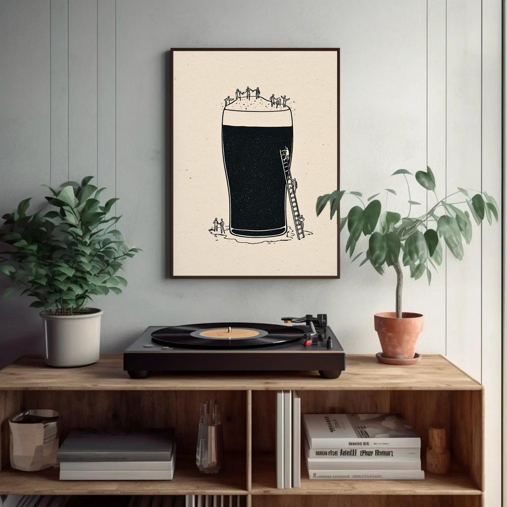 Climbing the Stout Print