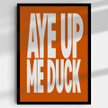 Aye Up Me Duck