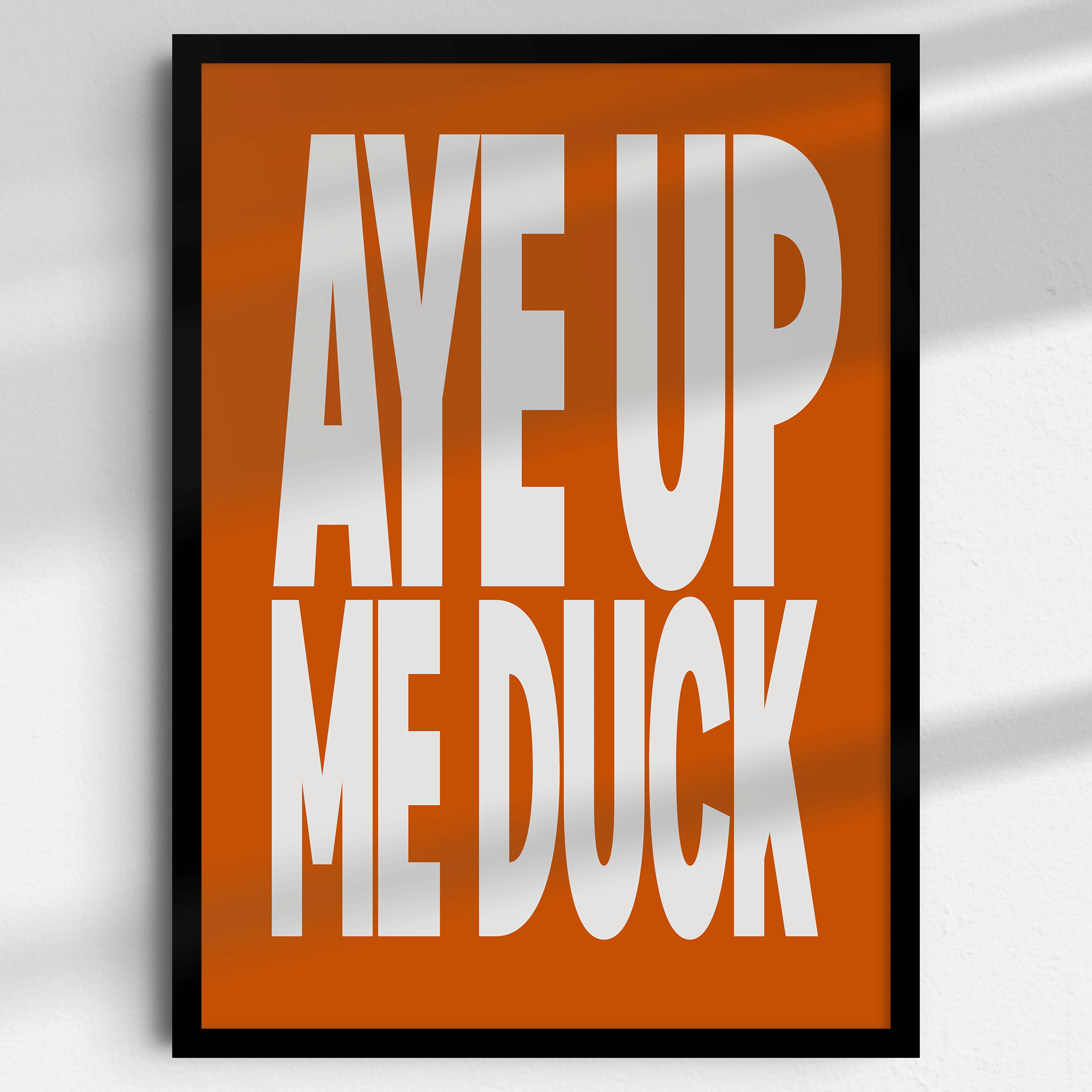 Aye Up Me Duck